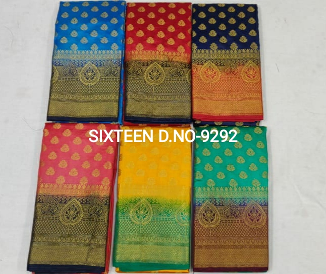 Sixteen 9292 Latest Fancy Designer Festive Wear Cotton Silk Festive Wear Saree Collection
